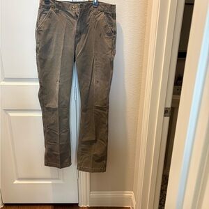 Carhartt Brown Chinos Durable Cotton Blend